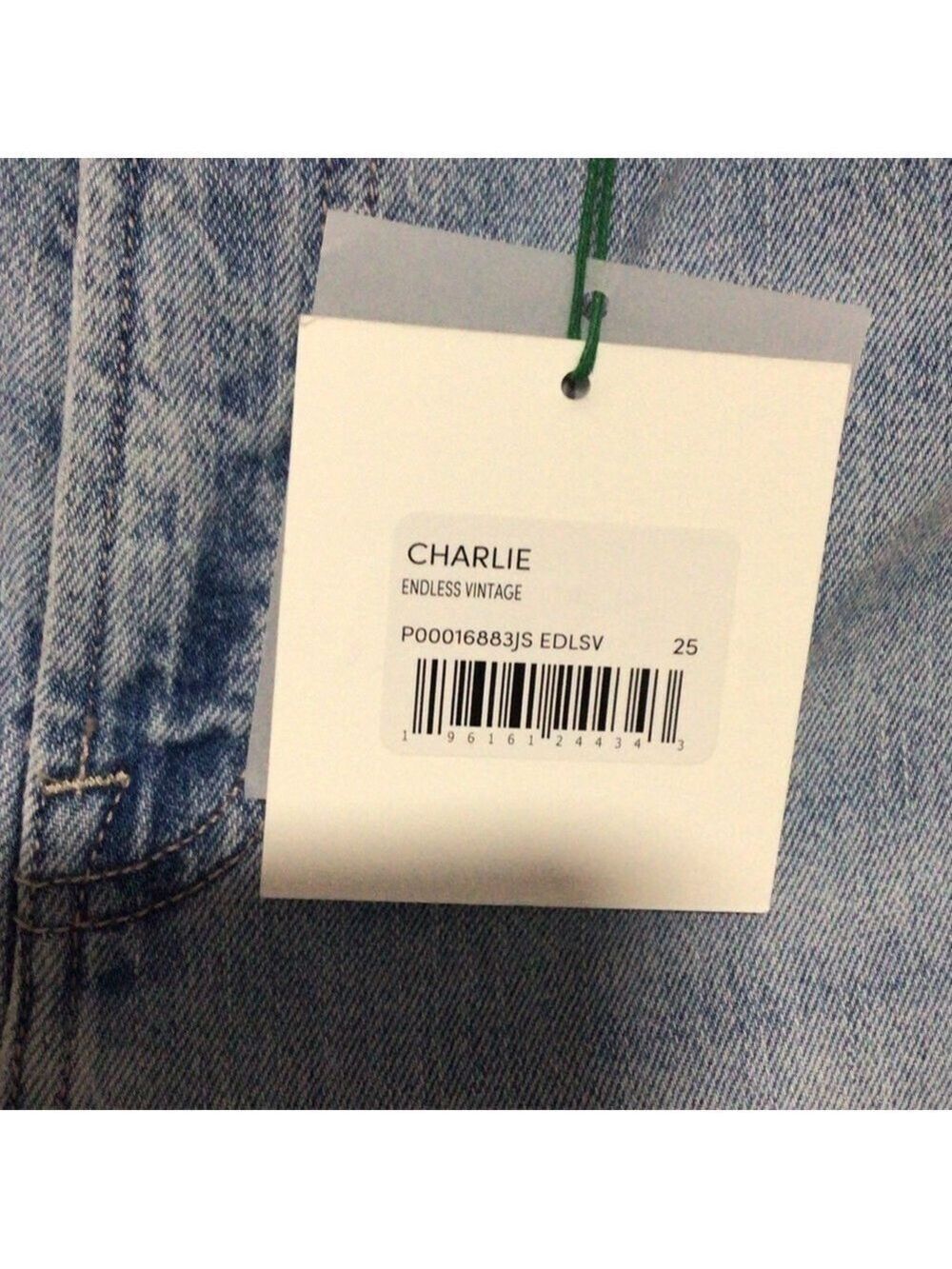 Pistola Anthropology Charlie High RiseStraight Ankle Jean NWT endless vintage 25 - Picture 6 of 11